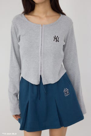 【MLB】AZUL フロントホックリブトップス