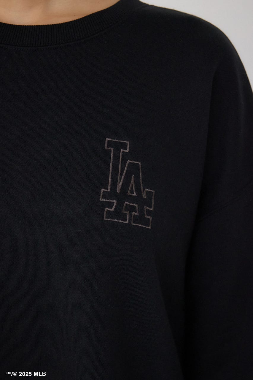 【MLB】AZUL エンボスロゴスウェット BLK FREE