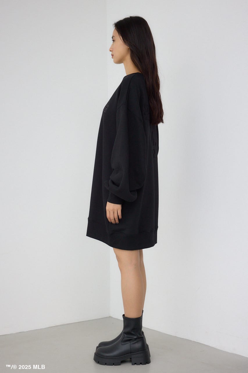 【MLB】AZUL エンボスロゴスウェット BLK FREE