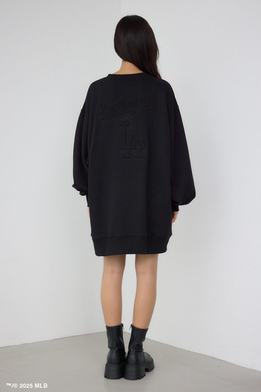 【MLB】AZUL エンボスロゴスウェット BLK FREE