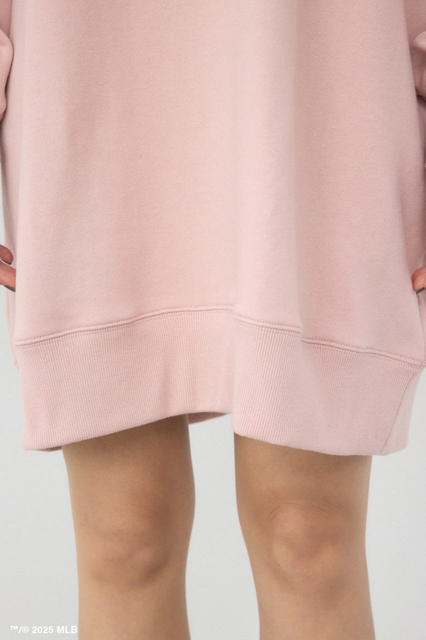 【MLB】AZUL エンボスロゴスウェット PNK FREE