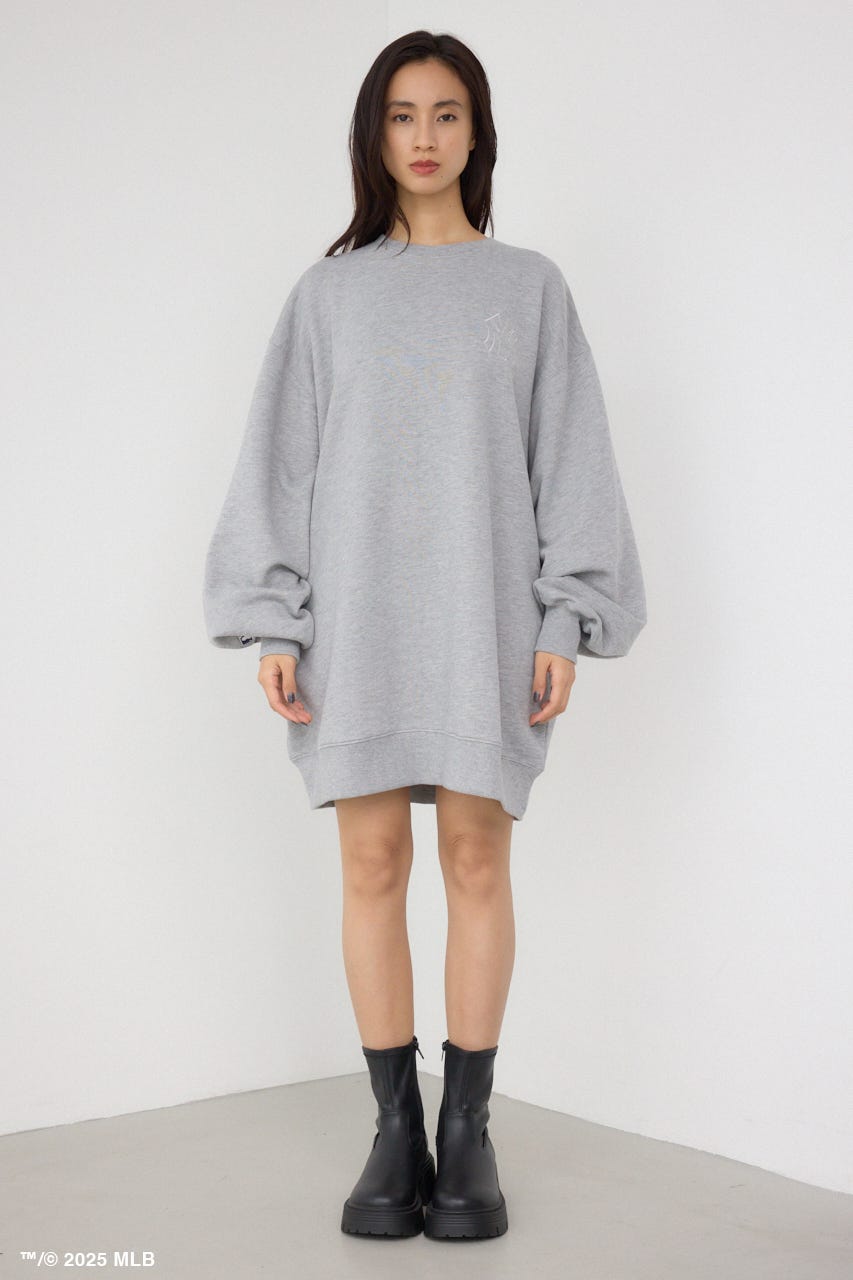 【MLB】AZUL エンボスロゴスウェット T.GRY FREE