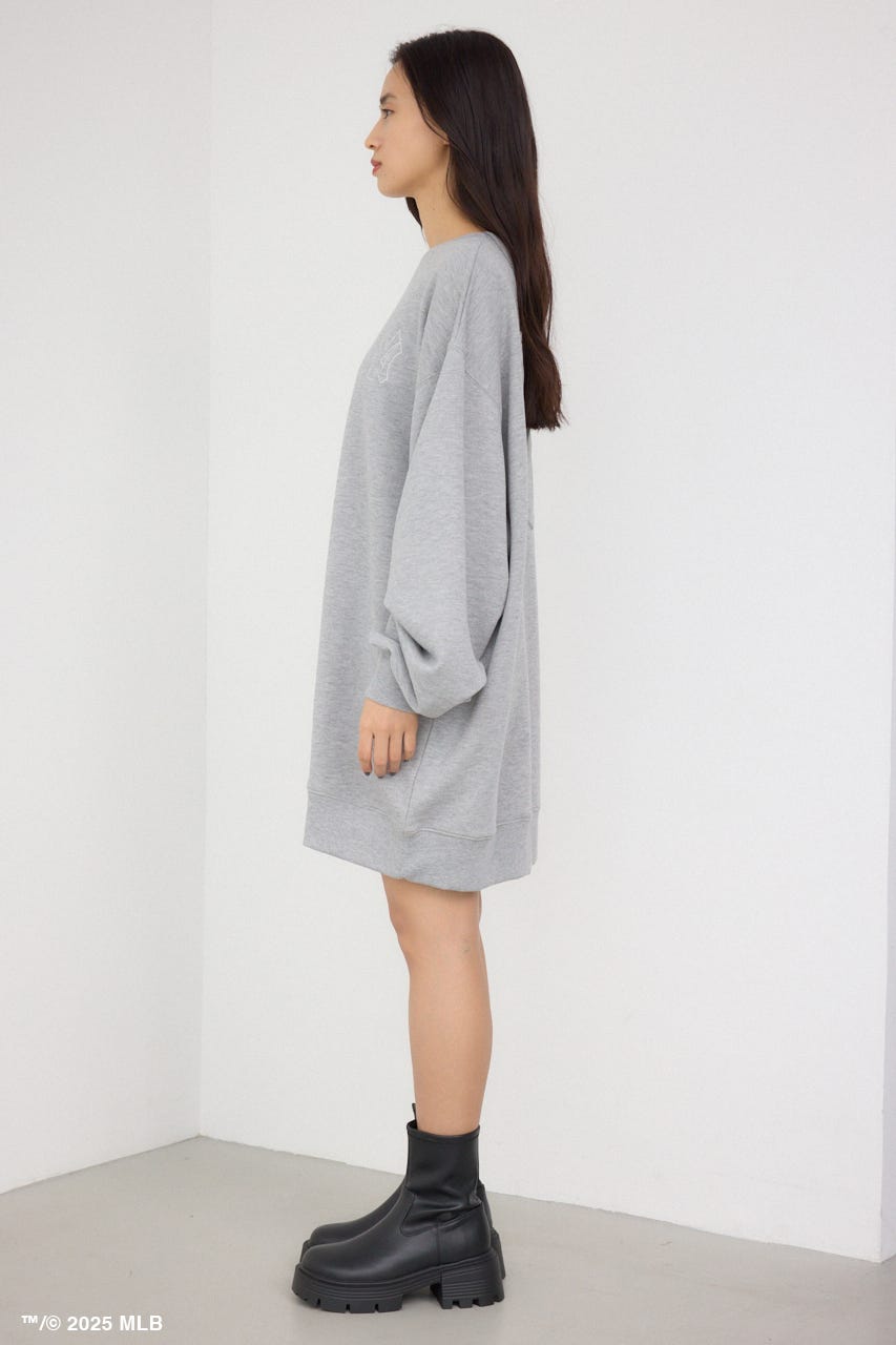 【MLB】AZUL エンボスロゴスウェット T.GRY FREE