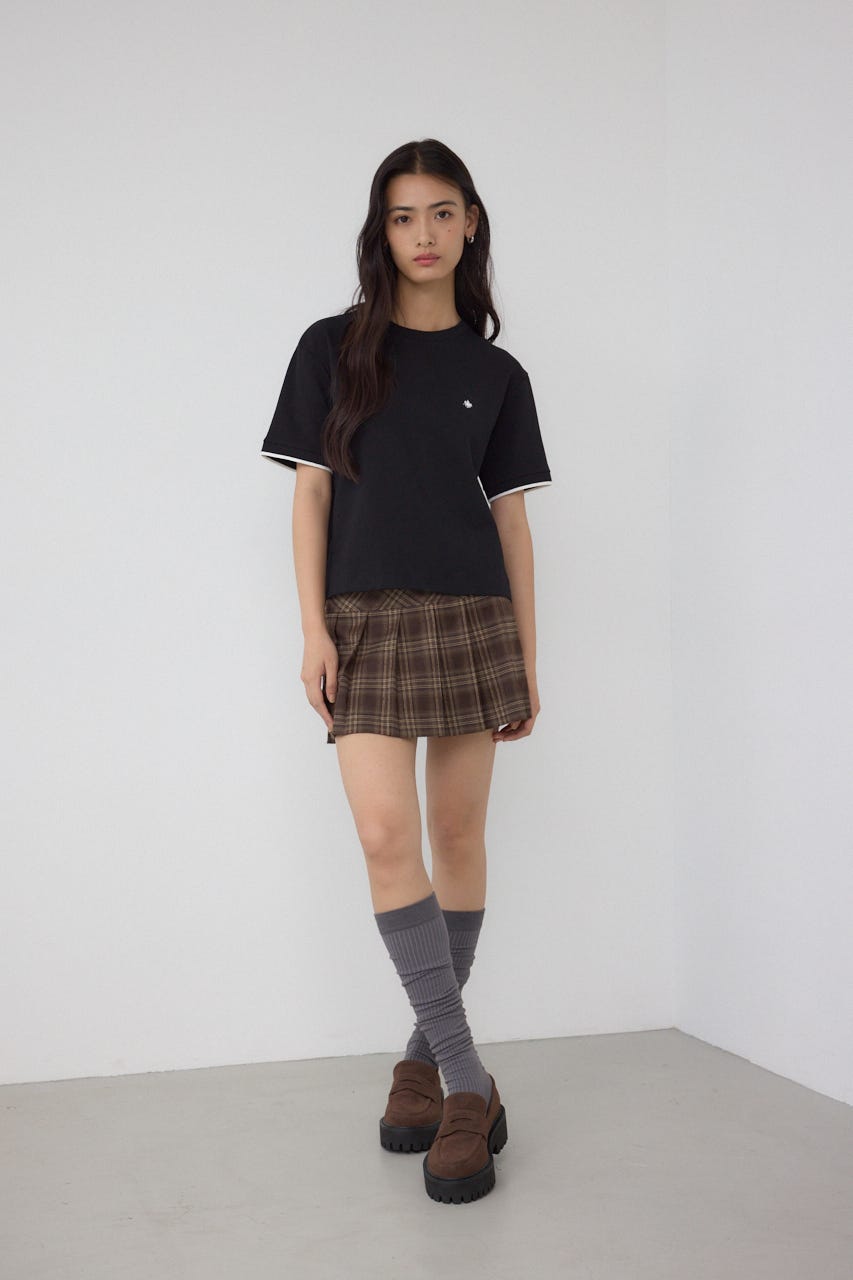【POLO BCS×AZUL】リンガーTシャツ BLK FREE