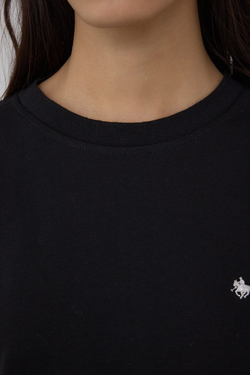 【POLO BCS×AZUL】リンガーTシャツ BLK FREE