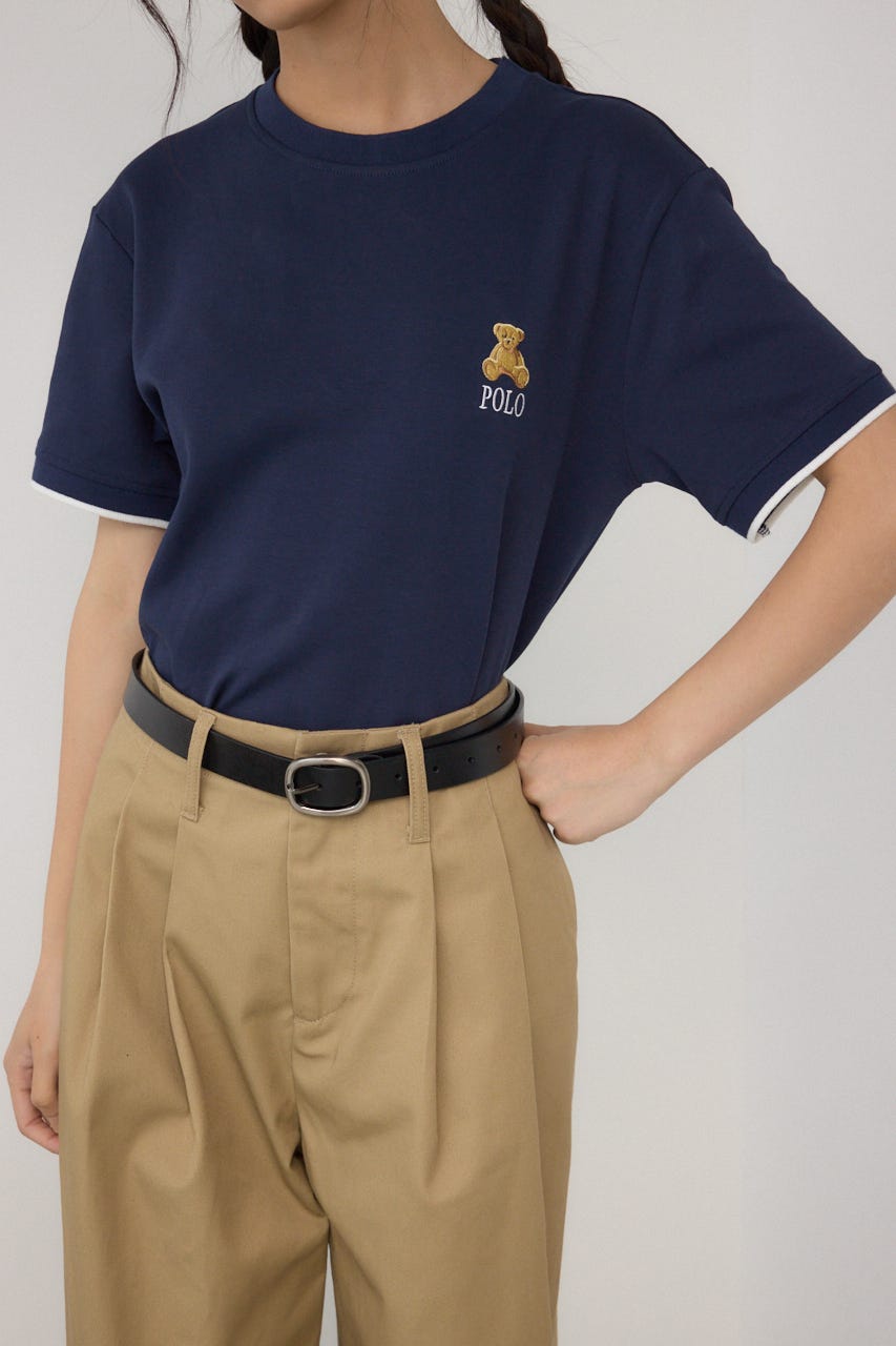 【POLO BCS×AZUL】リンガーTシャツ NVY FREE