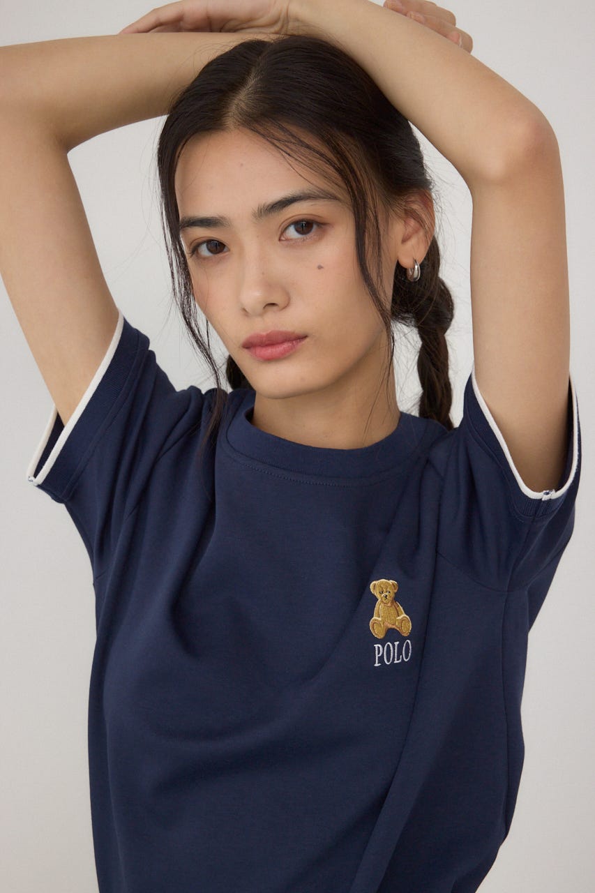 【POLO BCS×AZUL】リンガーTシャツ NVY FREE