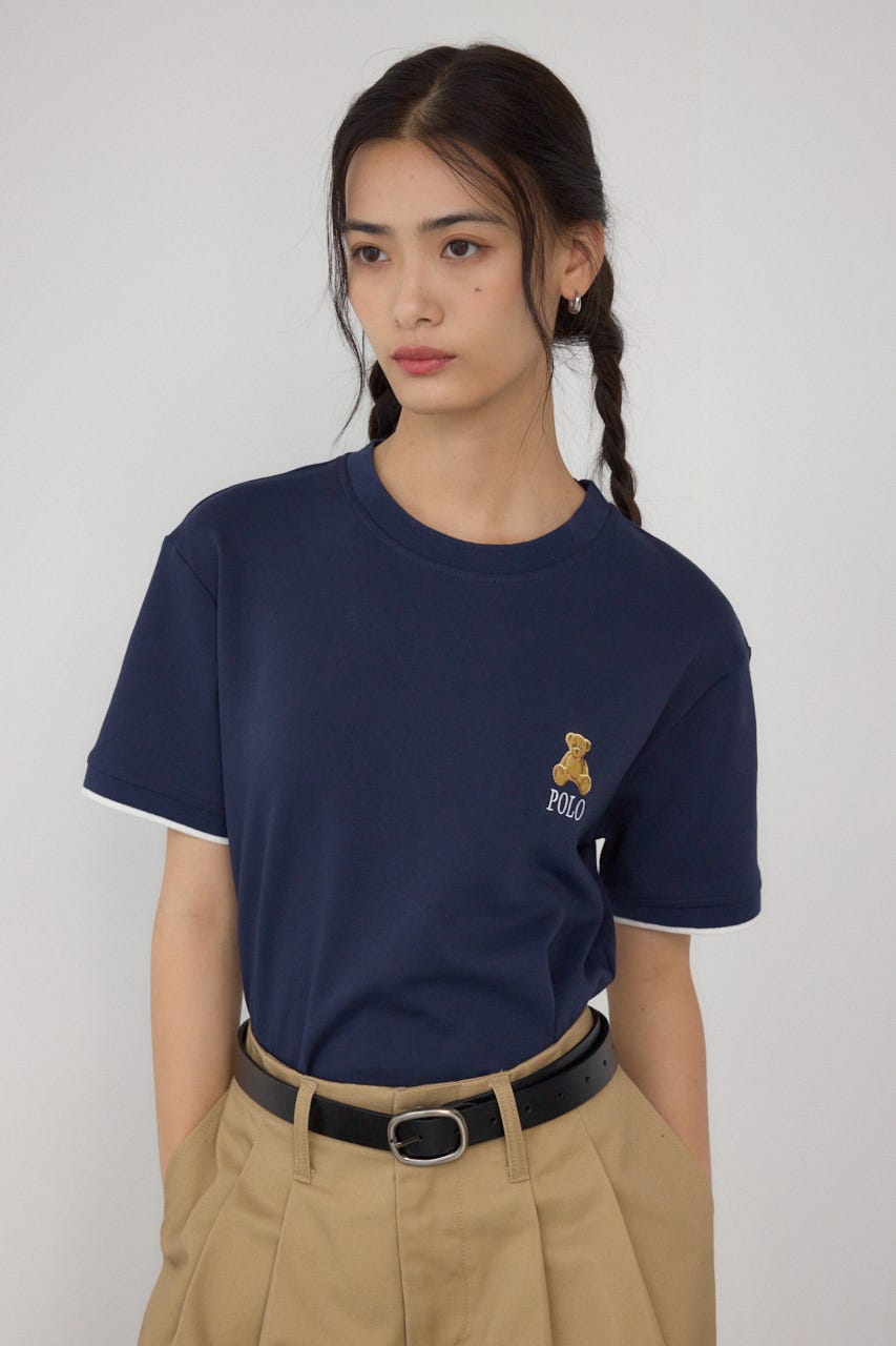 【POLO BCS×AZUL】リンガーTシャツ NVY FREE