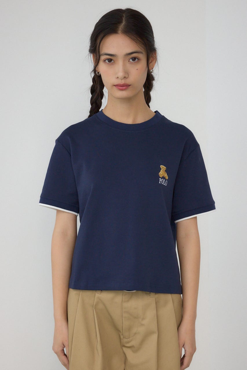 【POLO BCS×AZUL】リンガーTシャツ NVY FREE