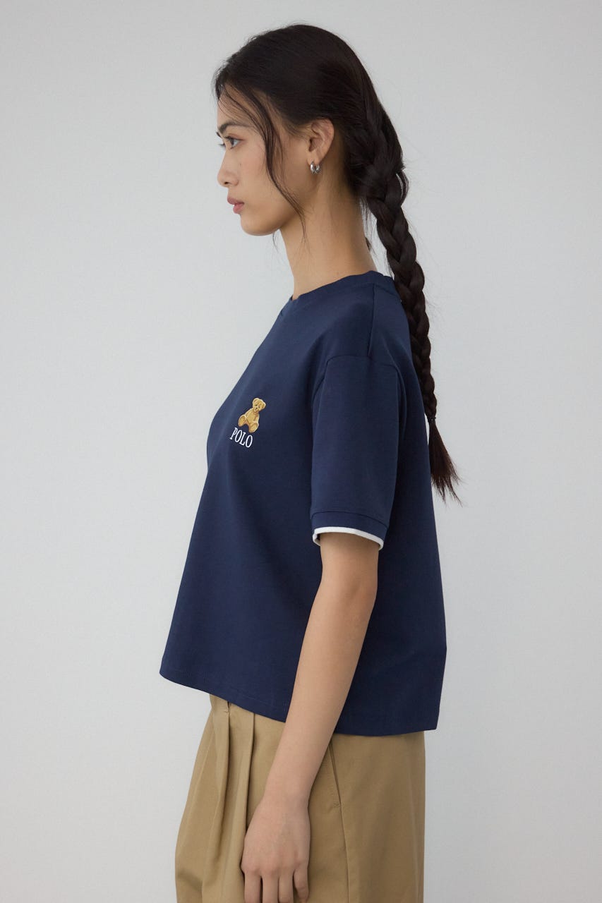 【POLO BCS×AZUL】リンガーTシャツ NVY FREE