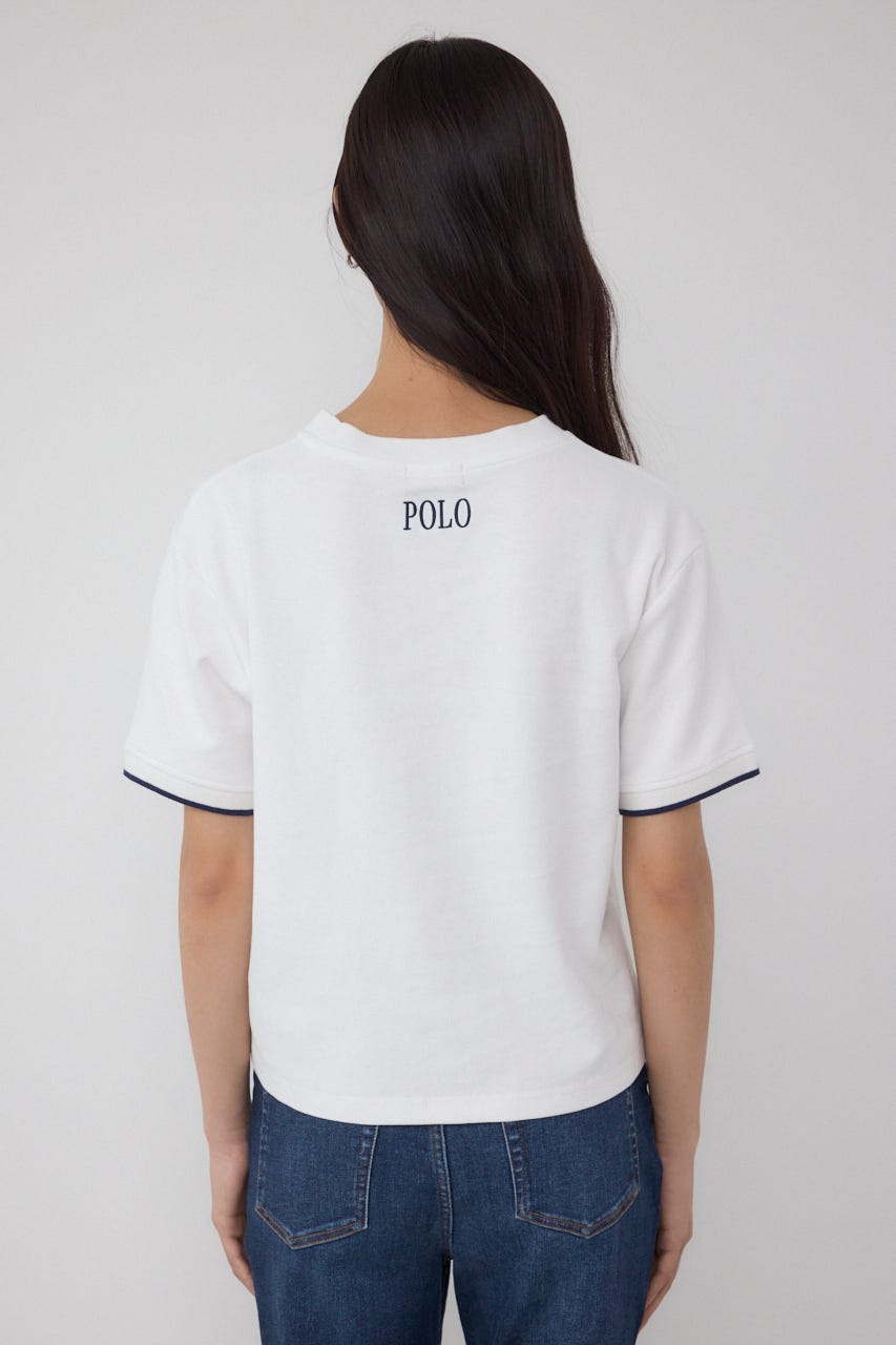 【POLO BCS×AZUL】リンガーTシャツ WHT FREE