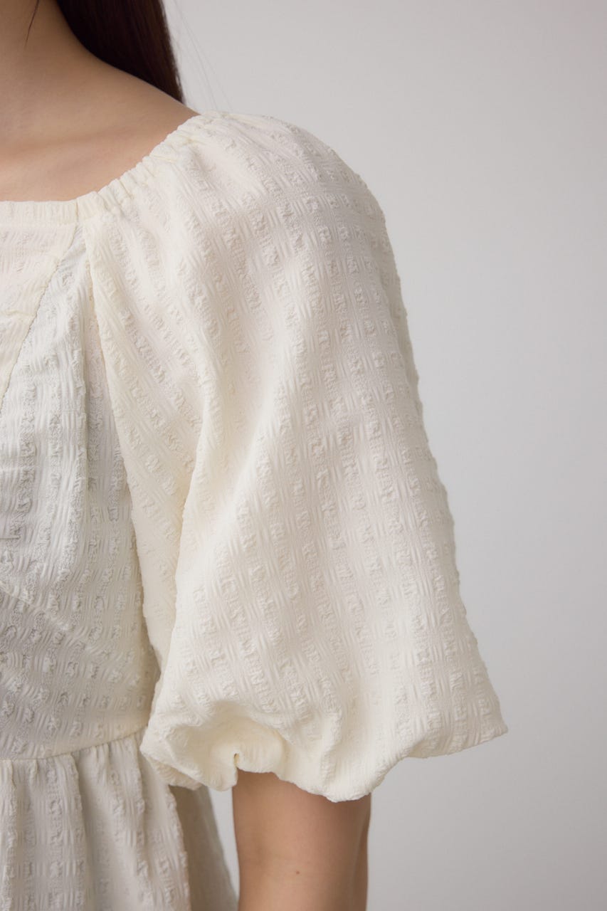 2WAYペプラムギャザーブラウス IVOY FREE