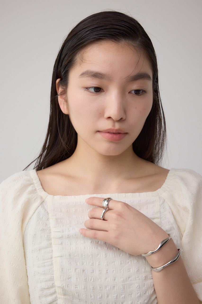 2WAYペプラムギャザーブラウス IVOY FREE