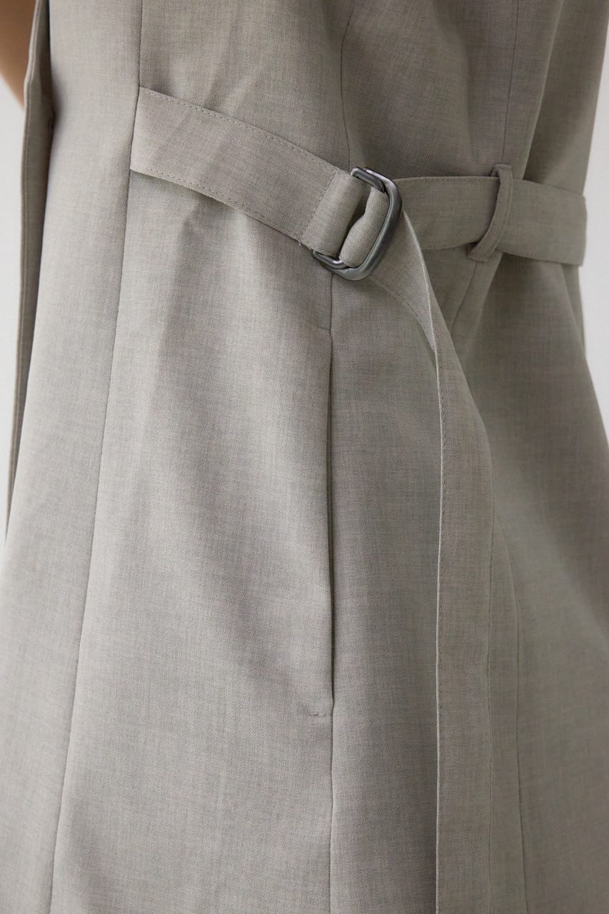 イージーケアリネンライクジレ GRY S