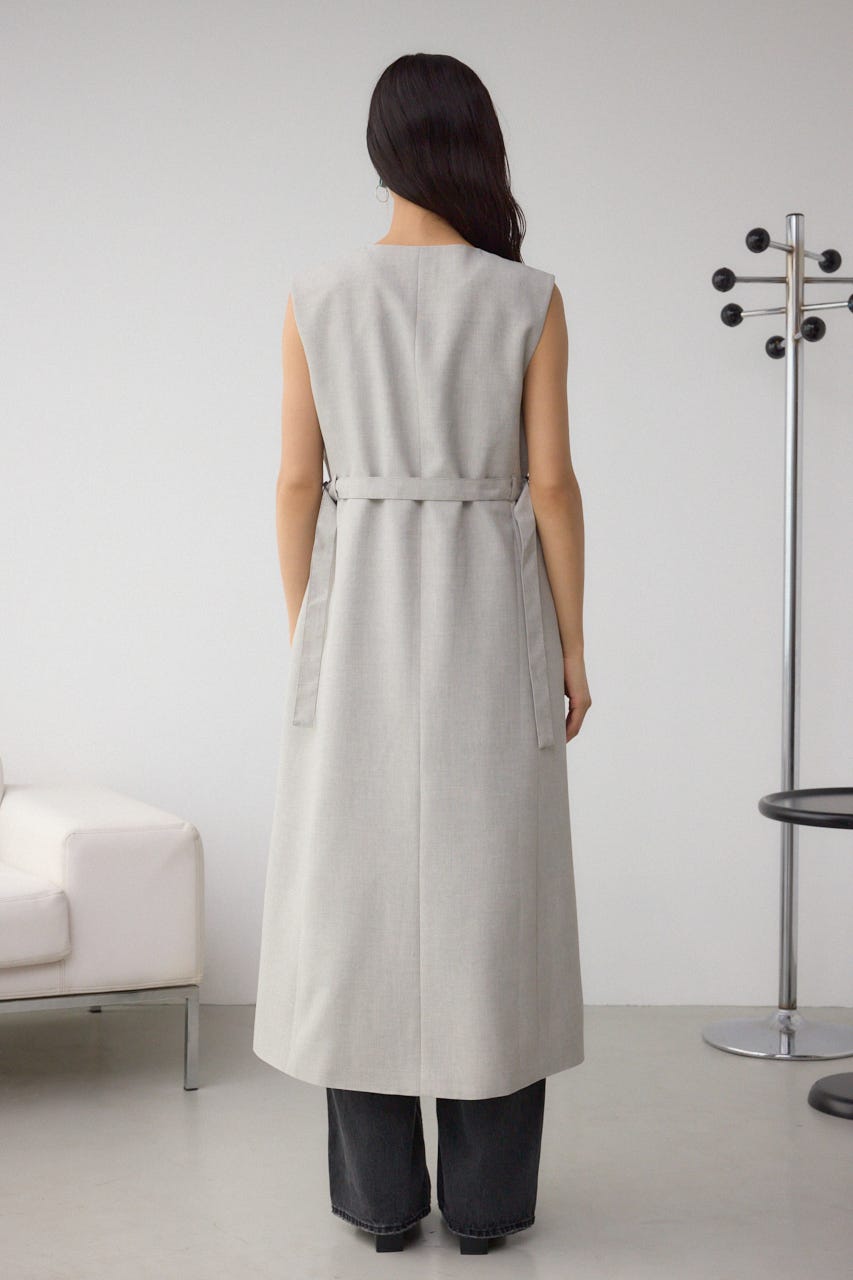 イージーケアリネンライクジレ GRY S