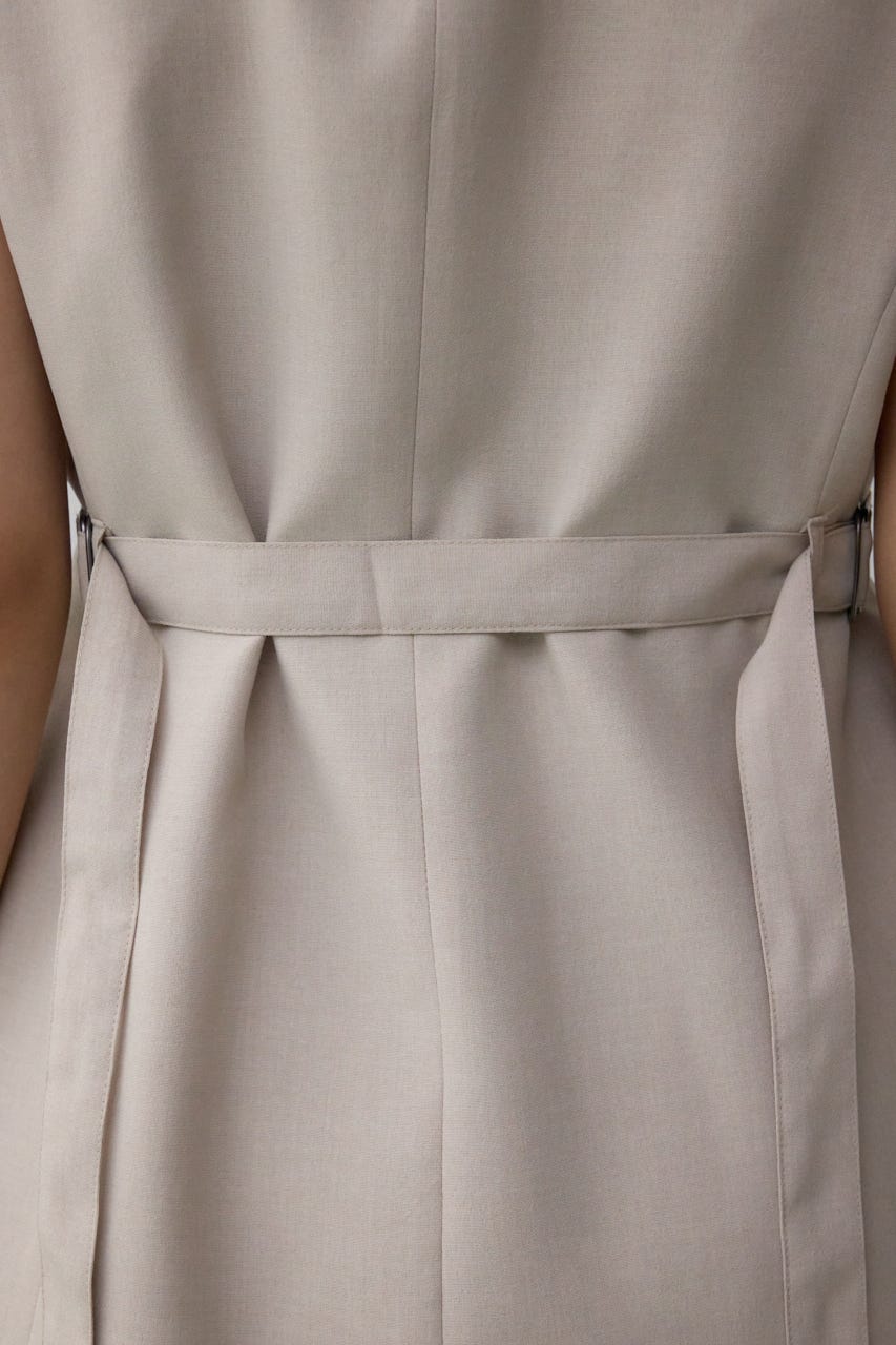 イージーケアリネンライクジレ L/BEG S