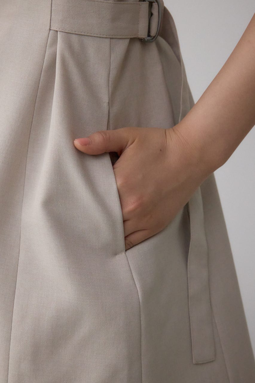 イージーケアリネンライクジレ L/BEG S