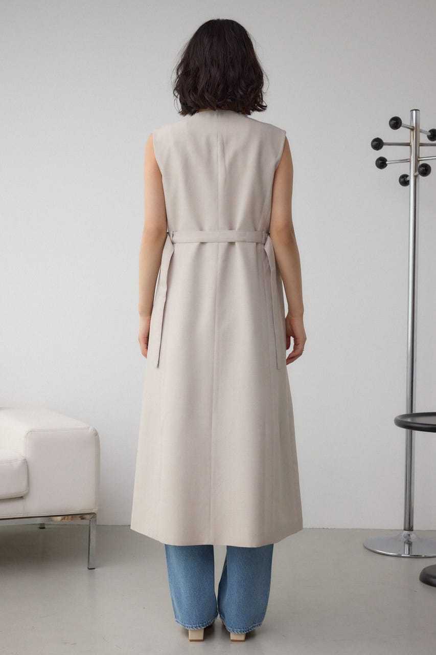 イージーケアリネンライクジレ L/BEG S