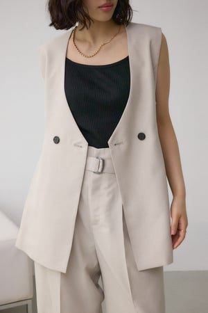 イージーケアリネンライクジレ