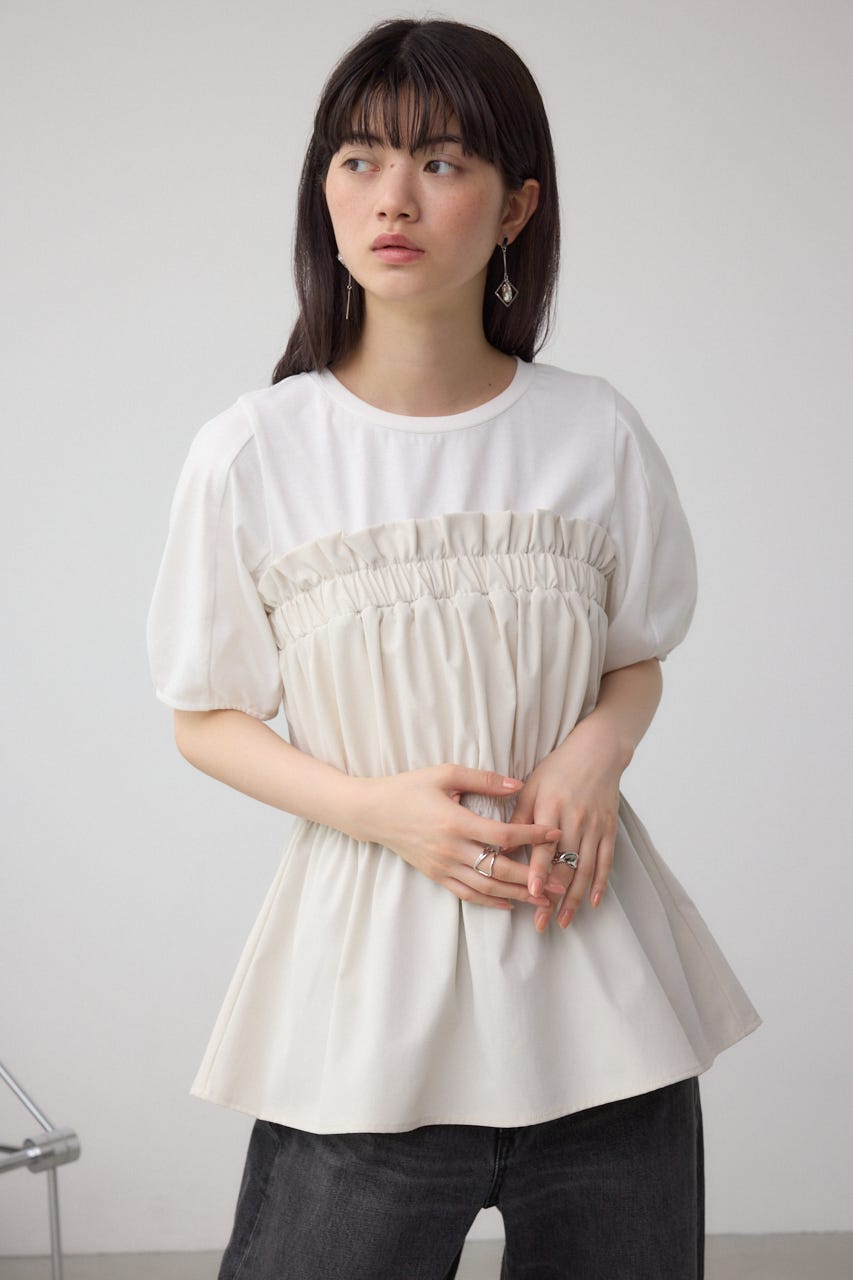 AZUL BY MOUSSY | C/T撥水ビスチェドッキングトップス (シャツ