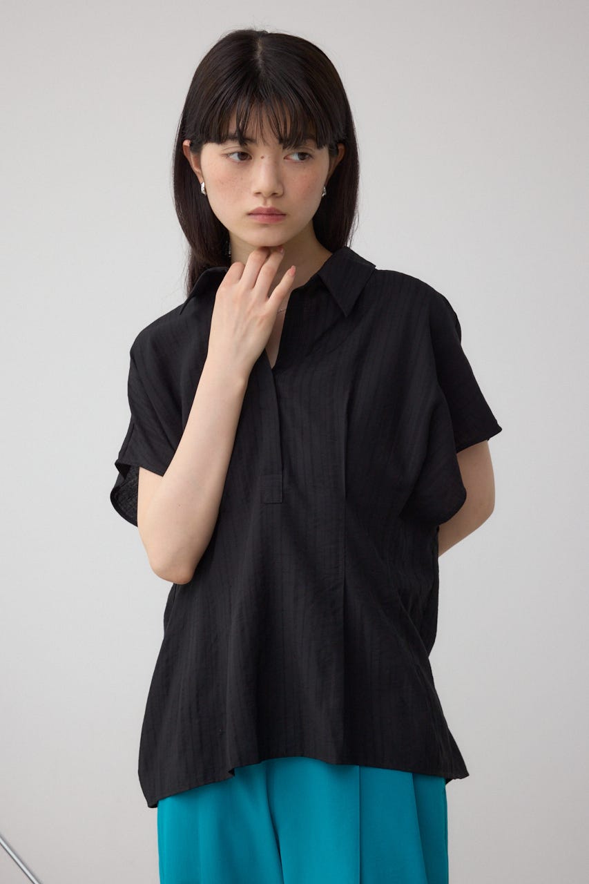 AZUL BY MOUSSY | タックスキッパーブラウス (シャツ・ブラウス