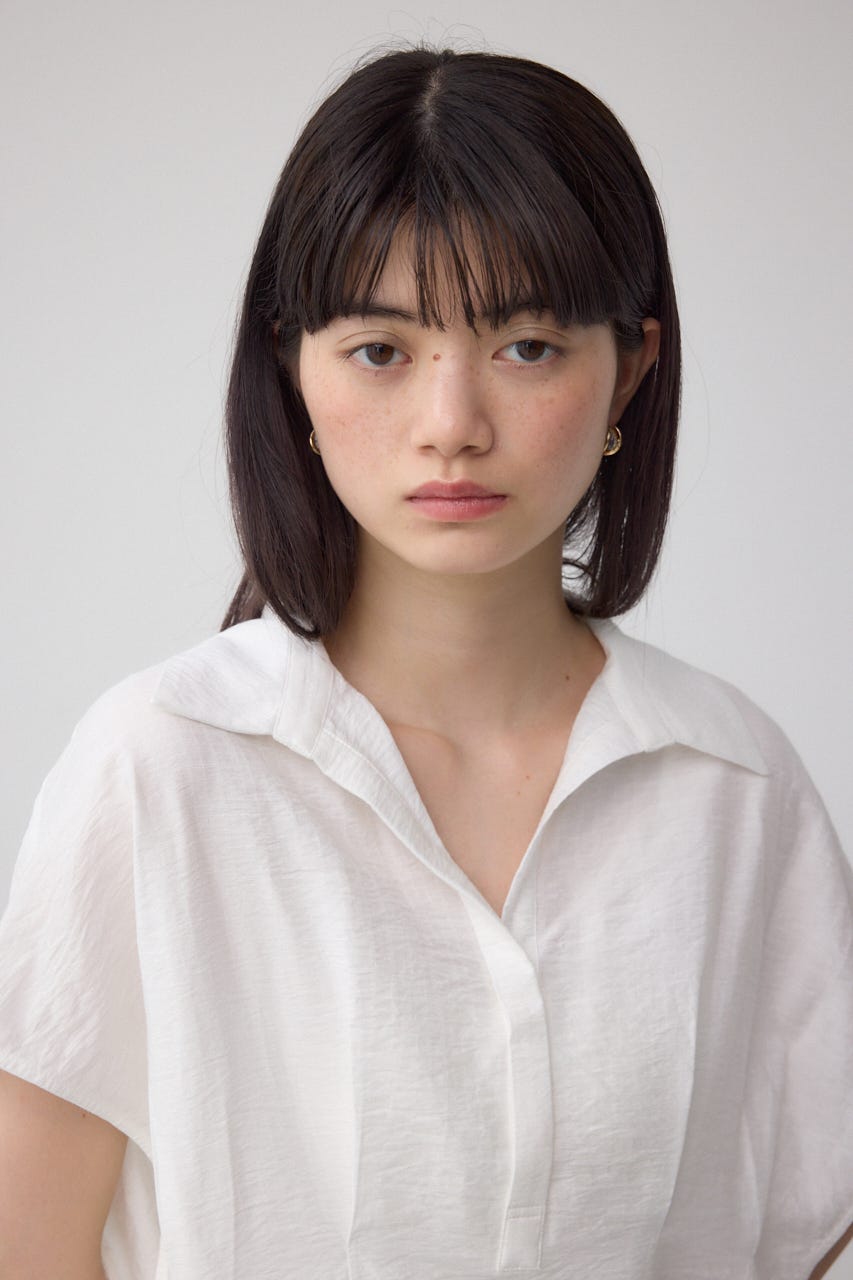 AZUL BY MOUSSY | タックスキッパーブラウス (シャツ・ブラウス