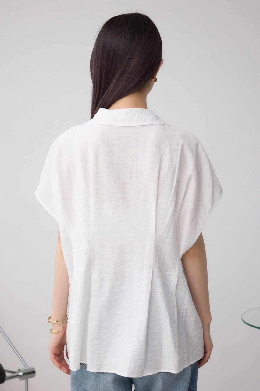タック襟スッキパーブラウス AZUL BY MOUSSY | タックスキッパーブラウス (シャツ・ブラウス