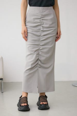 ギャザーナロースカート