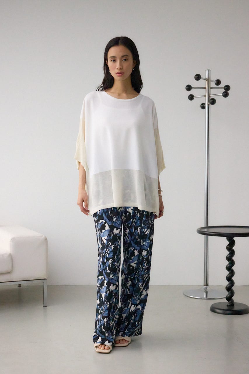 AZUL BY MOUSSY | アソート柄プリントイージーパンツ (パンツ