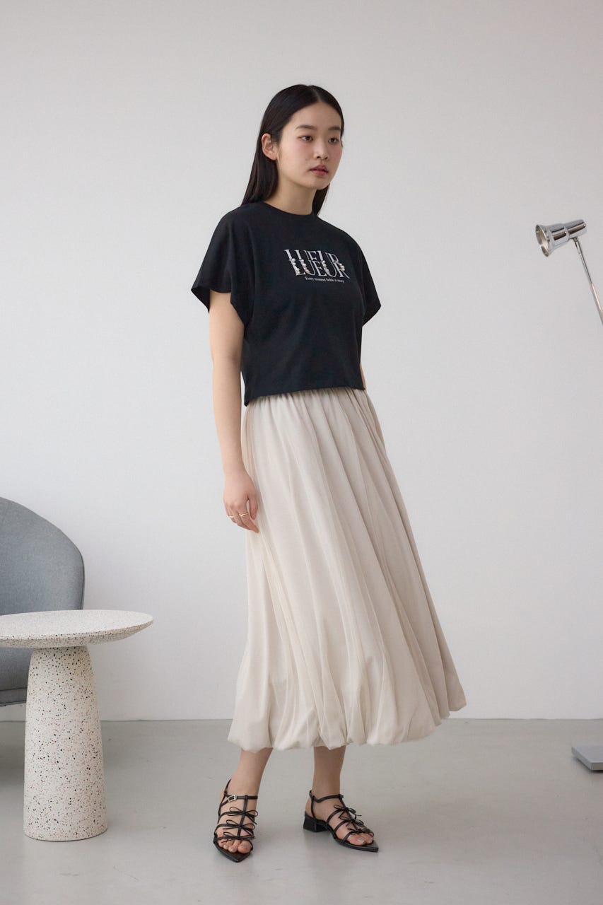 AZUL BY MOUSSY | チュールレイヤードバルーンスカート (スカート