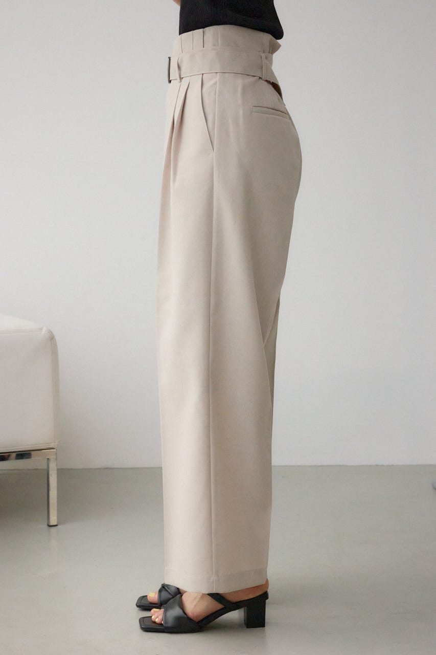 LINEN LIKE WIDE PANTS/リネンライクワイドパンツ｜WOMEN