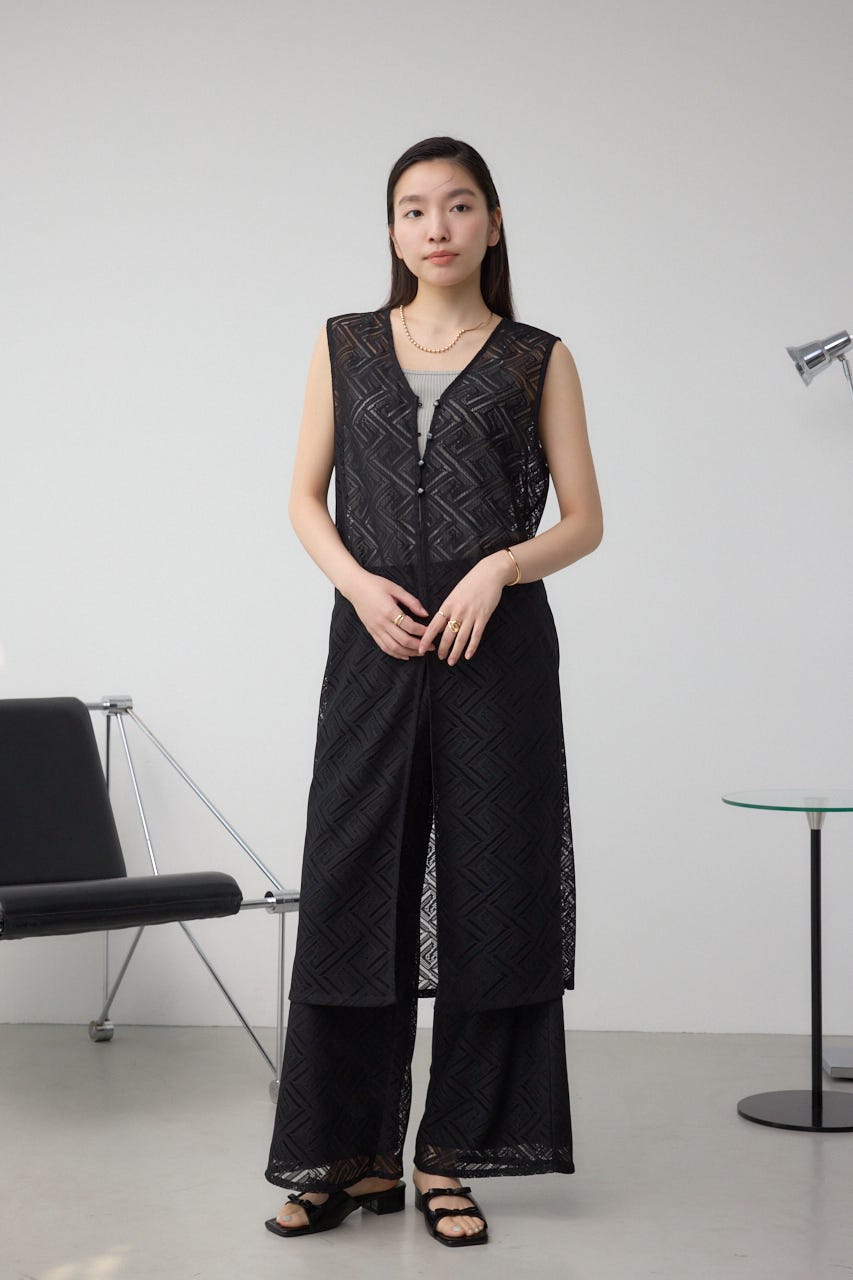 AZUL BY MOUSSY | レースワイドパンツ (パンツ ) |SHEL'TTER