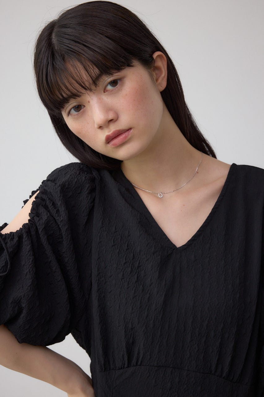AZUL BY MOUSSYパフスリーブワンピース AZUL BY MOUSSY | パフスリーブワンピース (ワンピース(ロング