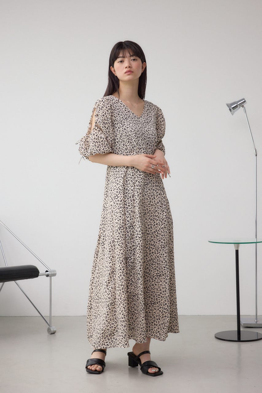 AZUL BY MOUSSY | パフスリーブワンピース (ワンピース(ロング