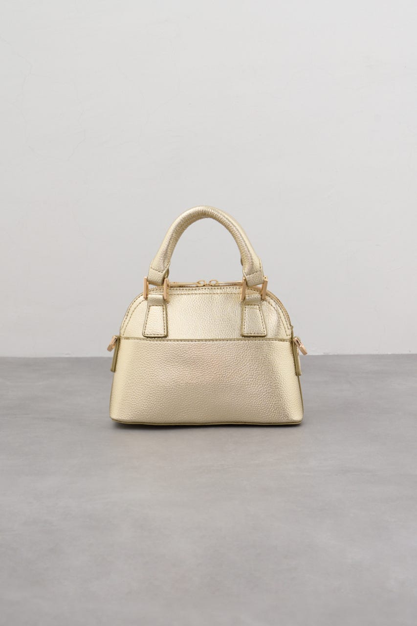 ダブルジッパーミニバッグ GLD FREE