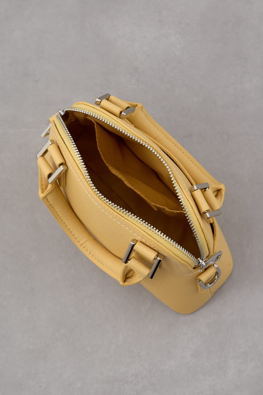 ダブルジッパーミニバッグ L/YEL FREE