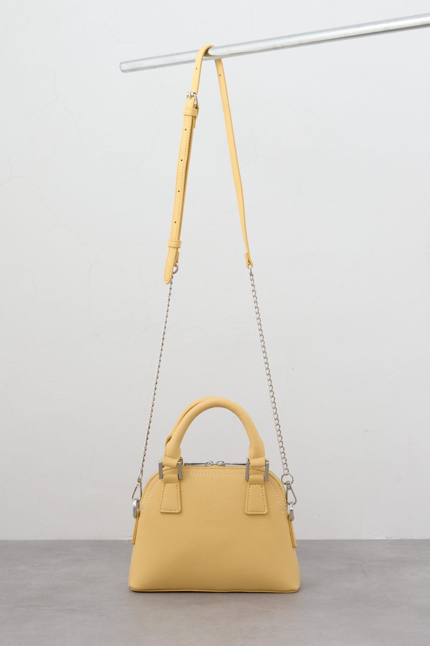 ダブルジッパーミニバッグ L/YEL FREE