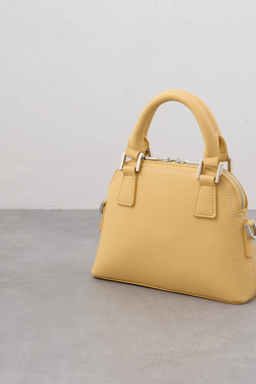 ダブルジッパーミニバッグ L/YEL FREE