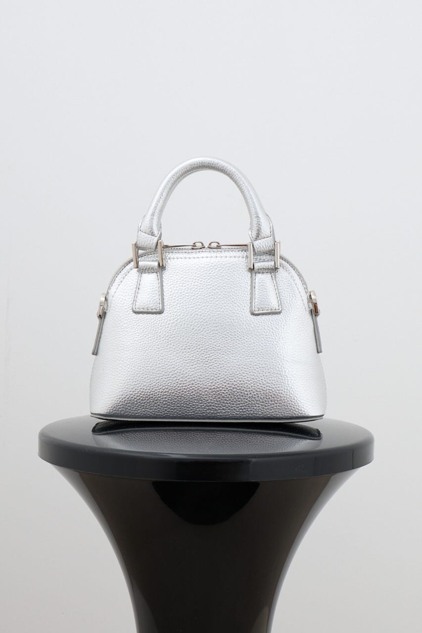 ダブルジッパーミニバッグ SLV FREE