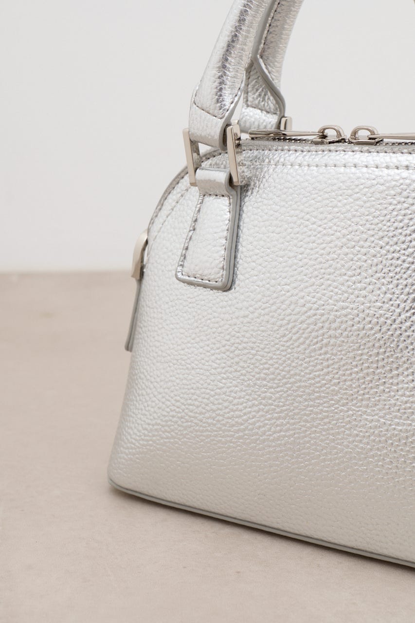 ダブルジッパーミニバッグ SLV FREE