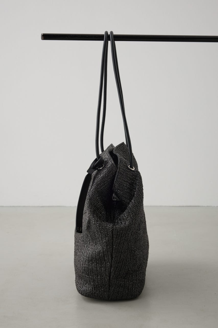 チャームセットメッシュトートバッグ BLK FREE