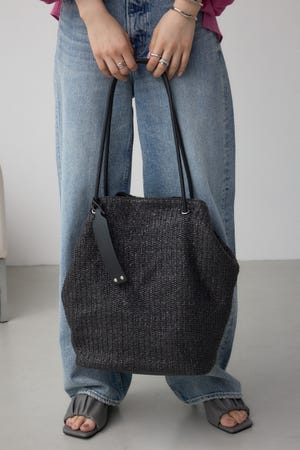 チャームセットメッシュトートバッグ