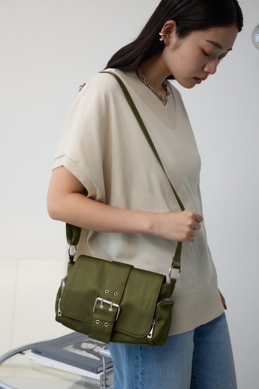 バックルベルト2WAYバッグ KHA FREE