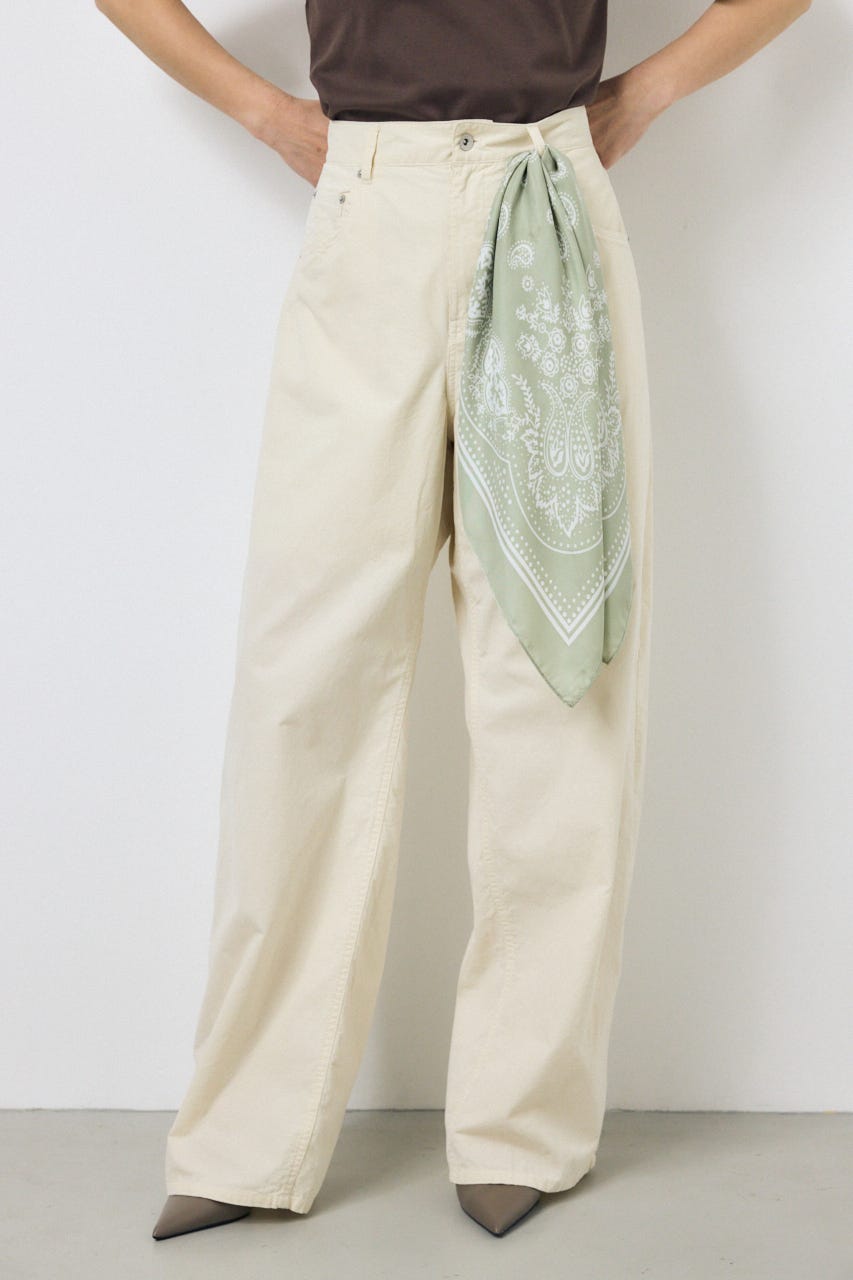 ペイズリー柄スカーフ MINT FREE