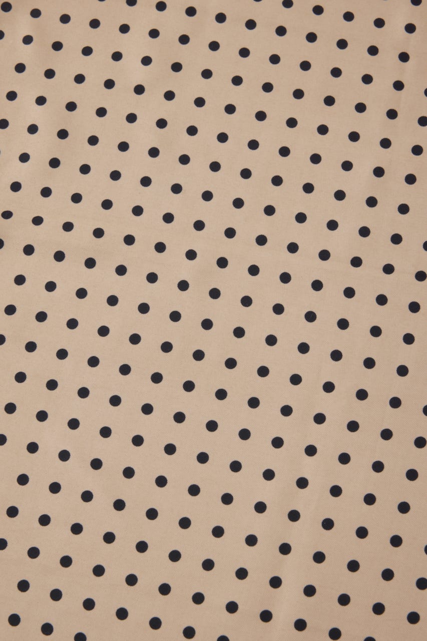 ドット柄スカーフ BEG FREE