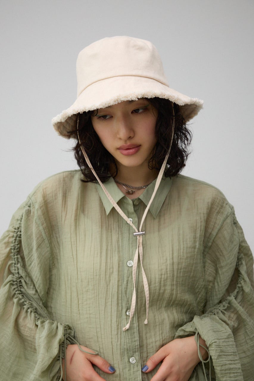 サファリハット O/WHT FREE