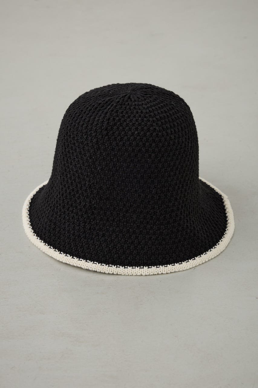 サーモ配色ハット BLK FREE