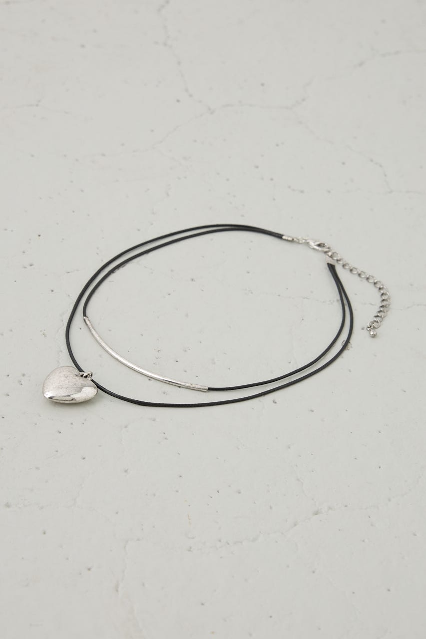 プランプハートウエスタンネックレス SLV FREE