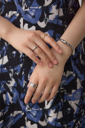 マルチ3連リングセット