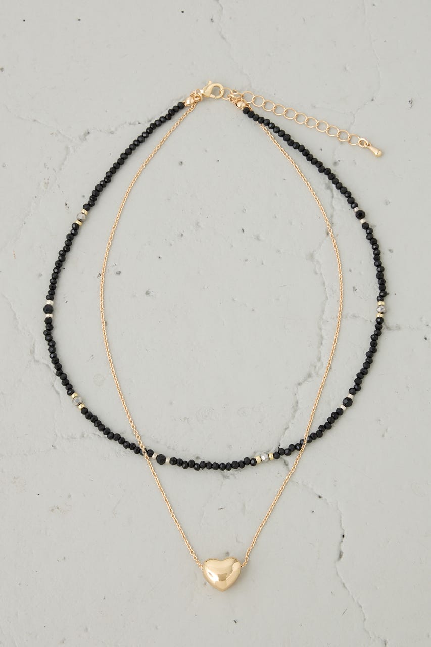 AZUL BY MOUSSY | ビーズ2連ネックレス (ネックレス ) |SHEL'TTER WEBSTORE